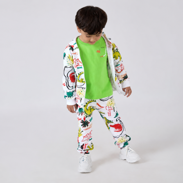 3-Pc All Over Print Jogger Set